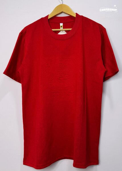 T-shirt rouge unisexe