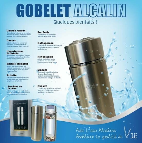 Gobelet Alcalin Purificateur