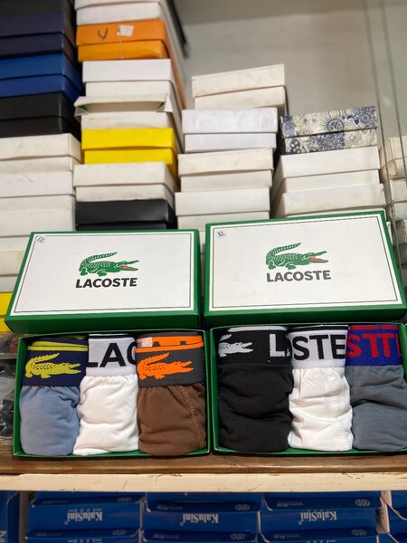 2 paquet Boxers Lacoste homme