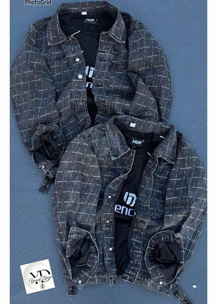 Veste en jean décontractée homme