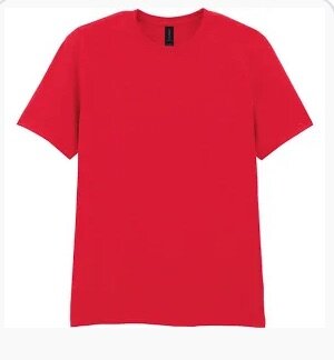 T-shirt rouge classique