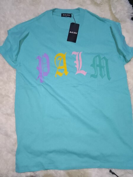 T-shirt uni en coton PALM