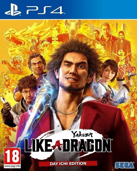 Yakuza: Like a Dragon cd PS4