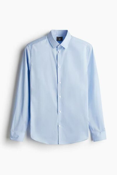 Blue dress shirt