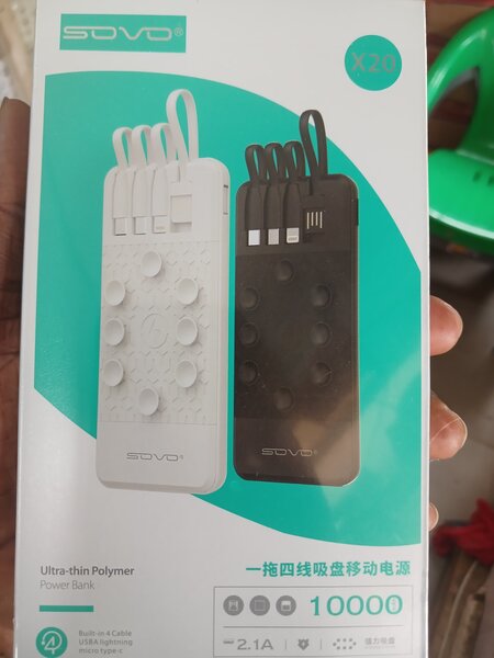 Batterie Portable 10000mAh SOVD