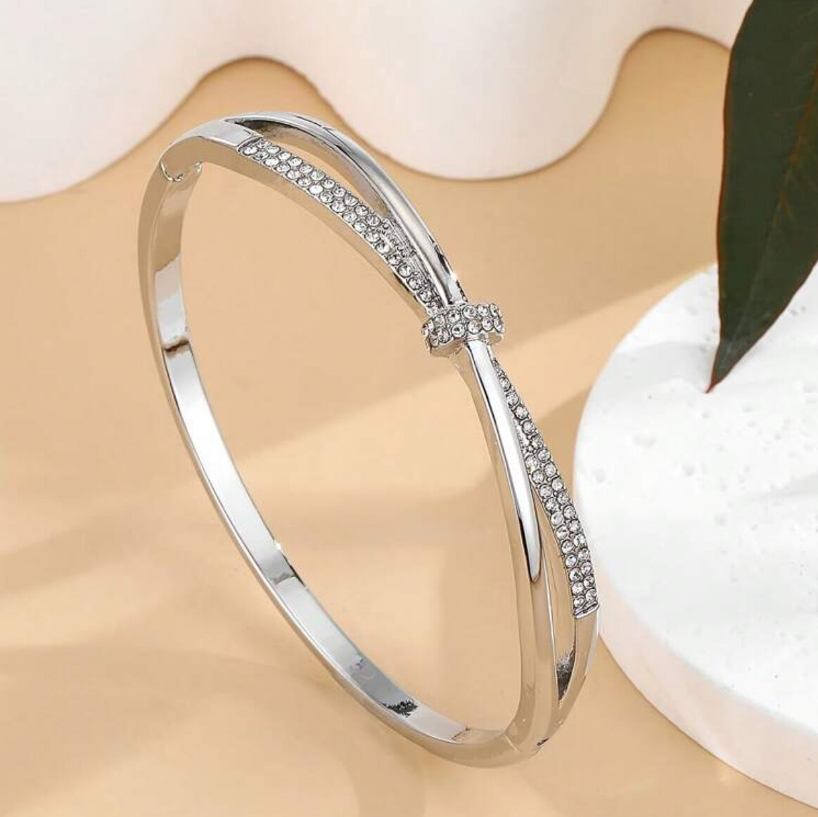 Bracelet en Argent Éblouissant