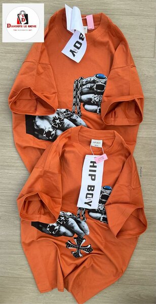 T-shirts Hip Boy Orange