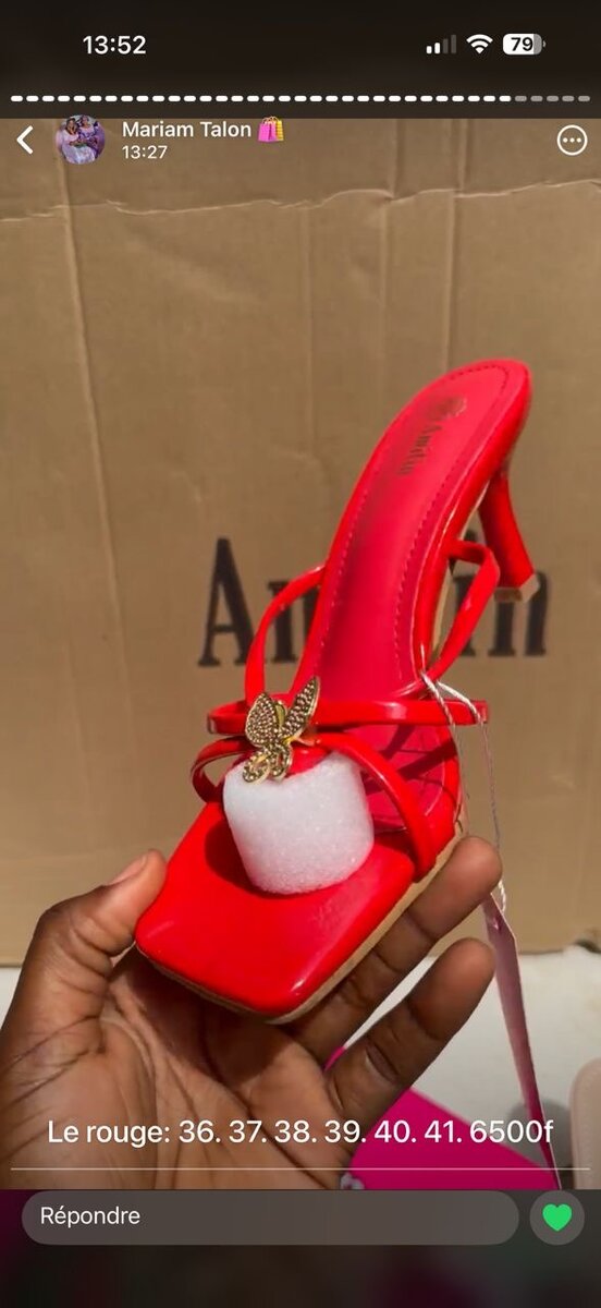 Sandales à Talons Papillon Été