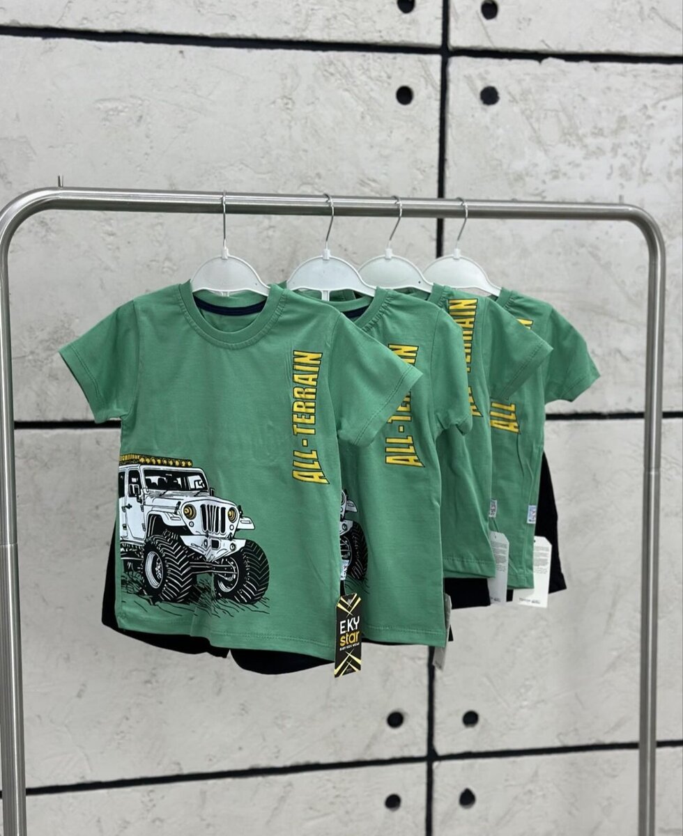 Комплект с шортами для мальчика