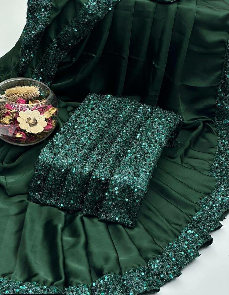 2 PCs stitched Saree