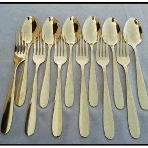 Ensemble de 12 couverts dont 6 cuillères et 6 fourchettes