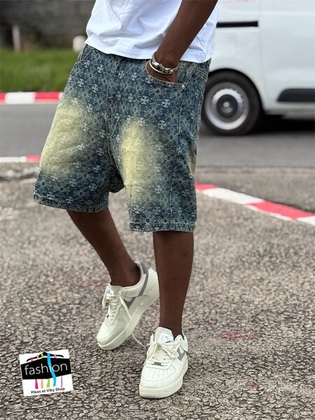 Shorts en denim style urbain