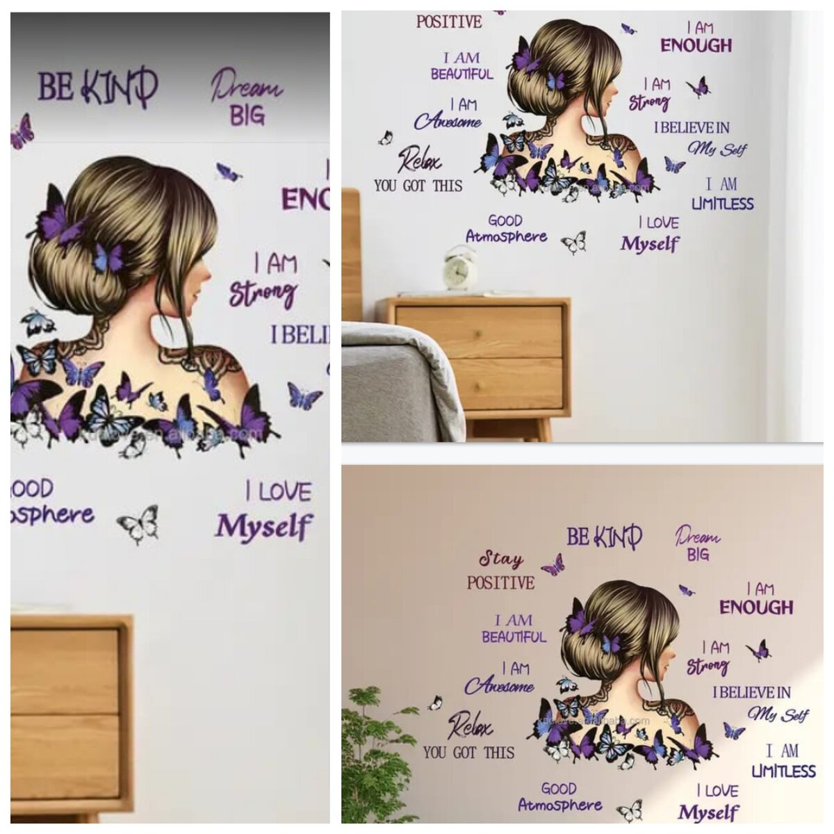 Wall stickers/girly room decor