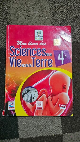 Livre SVT 4è - Sciences Vie Terre