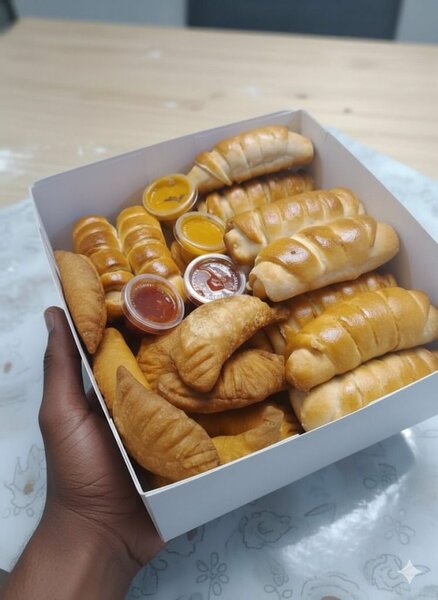 Assortiment de Snacks Appétissants