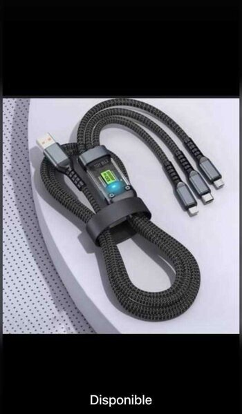 Câble charge rapide 3-en-1