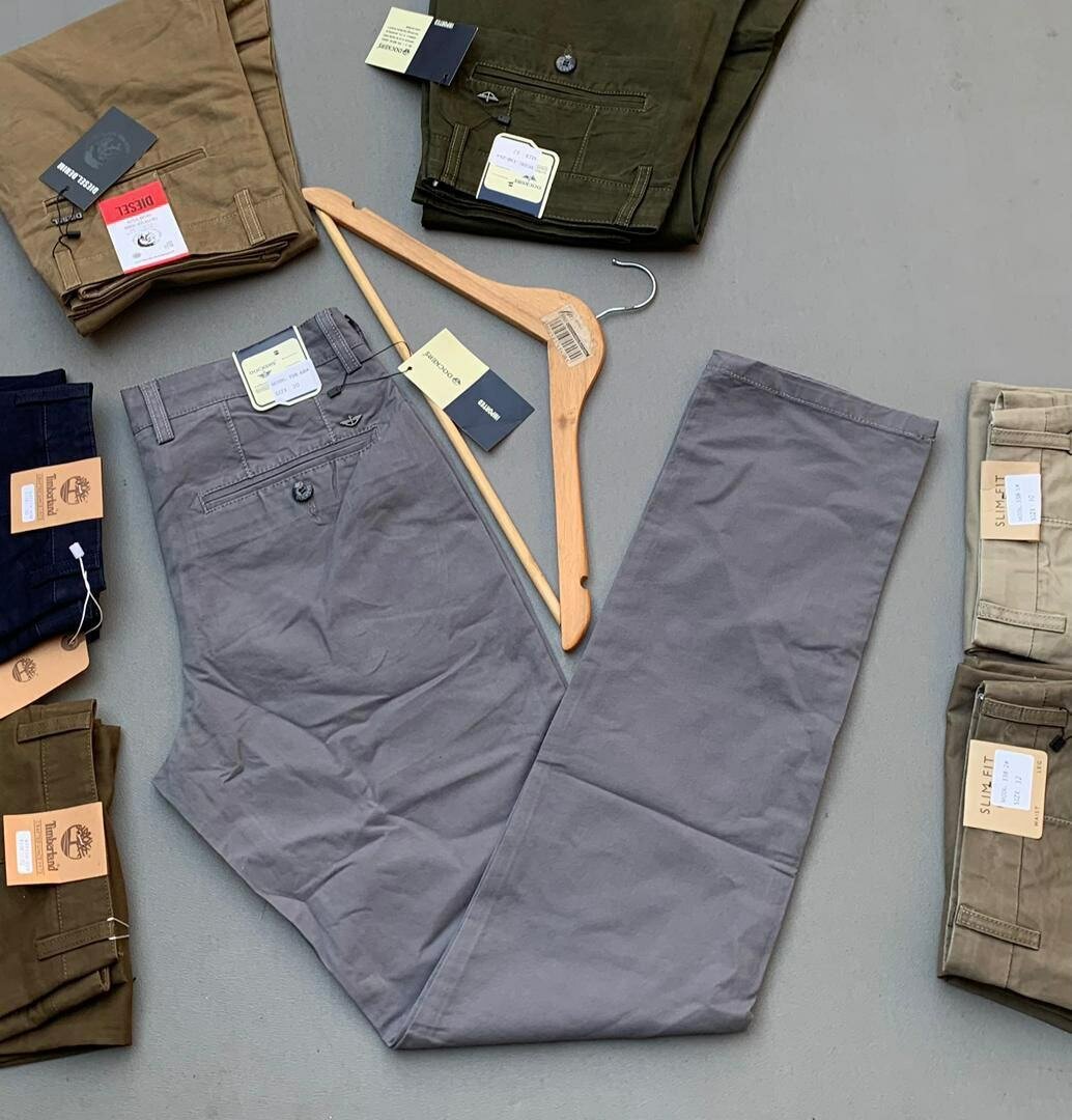 Pantalons Chinos Homme Élégants