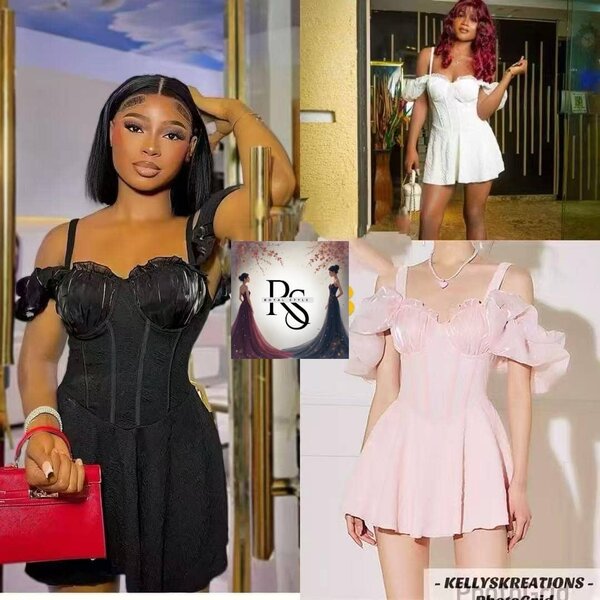 Robe courte élégante