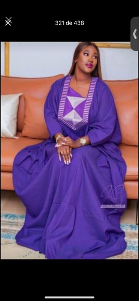 Robe Maxi Style Africain Élégante