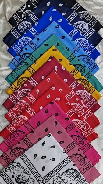 Écharpes Bandana Multicolores