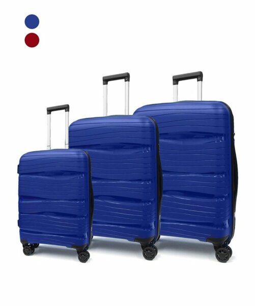 20"/24"/28" 3 PCS 360° SPINNING 4 WHEELS WATERPROOF TRAVEL L