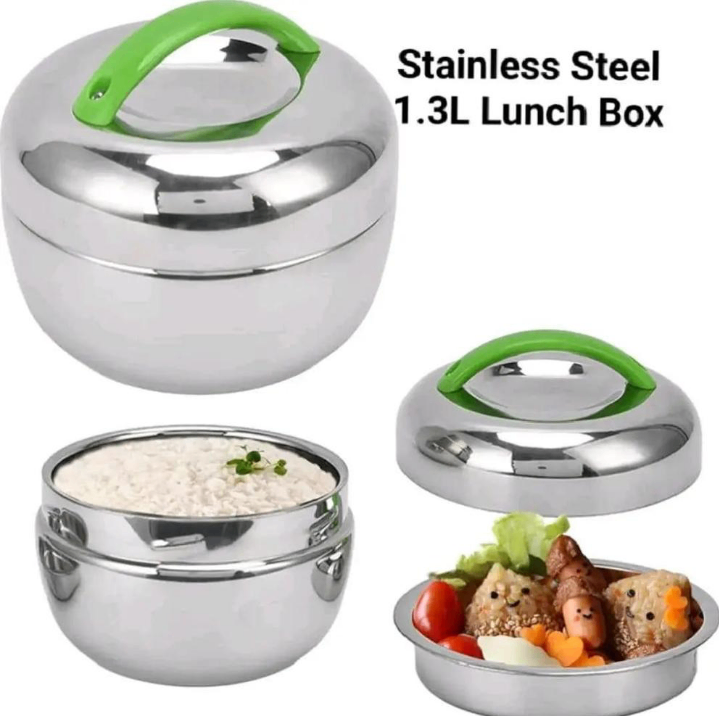 (DcFree) Steel 1.3L Lunch Box