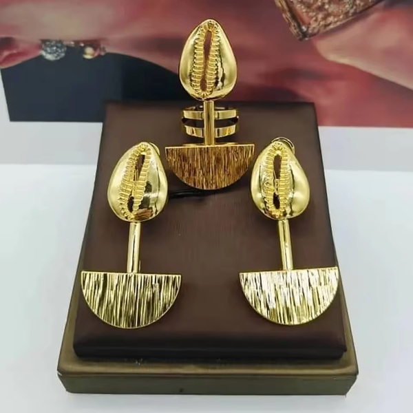 Ensemble de bijoux ethniques en or