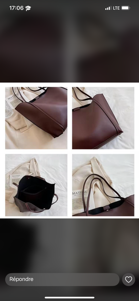 Sac fourre-tout élégant