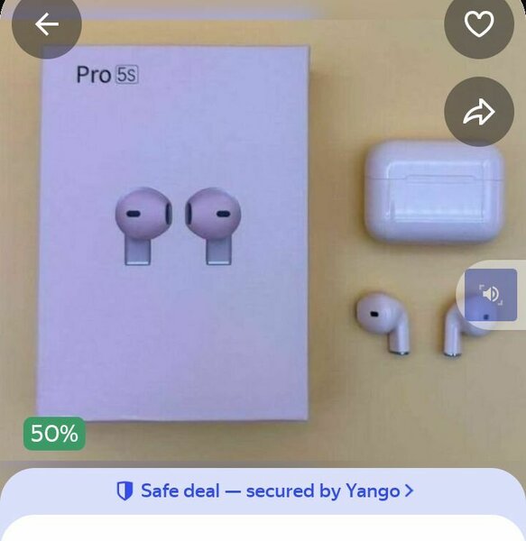 Ecouteurs pro5s rose