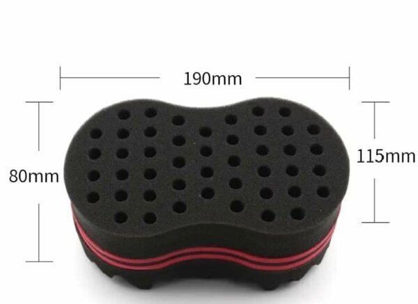 Éponge à boucles cheveux