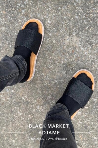 Sandales en cuir pour hommes