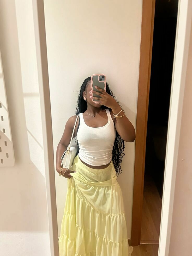 Jupe longue bohème été