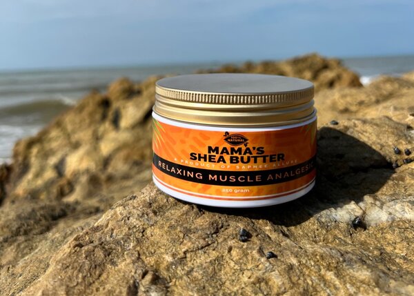 Mama’s Shea Butter relaxing muscle analgesic