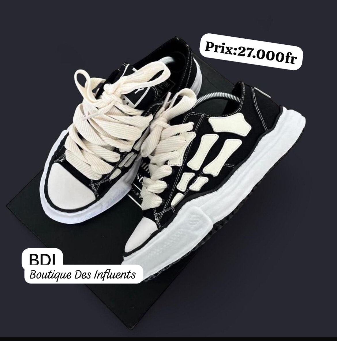 Sneakers tendance unisexe