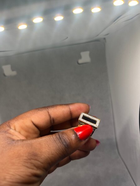 Collier croix en acier inoxydable