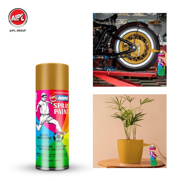 Peinture aérosol abro 30 or