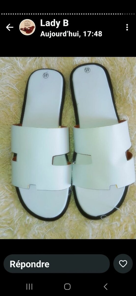 Sandales en cuir élégantes