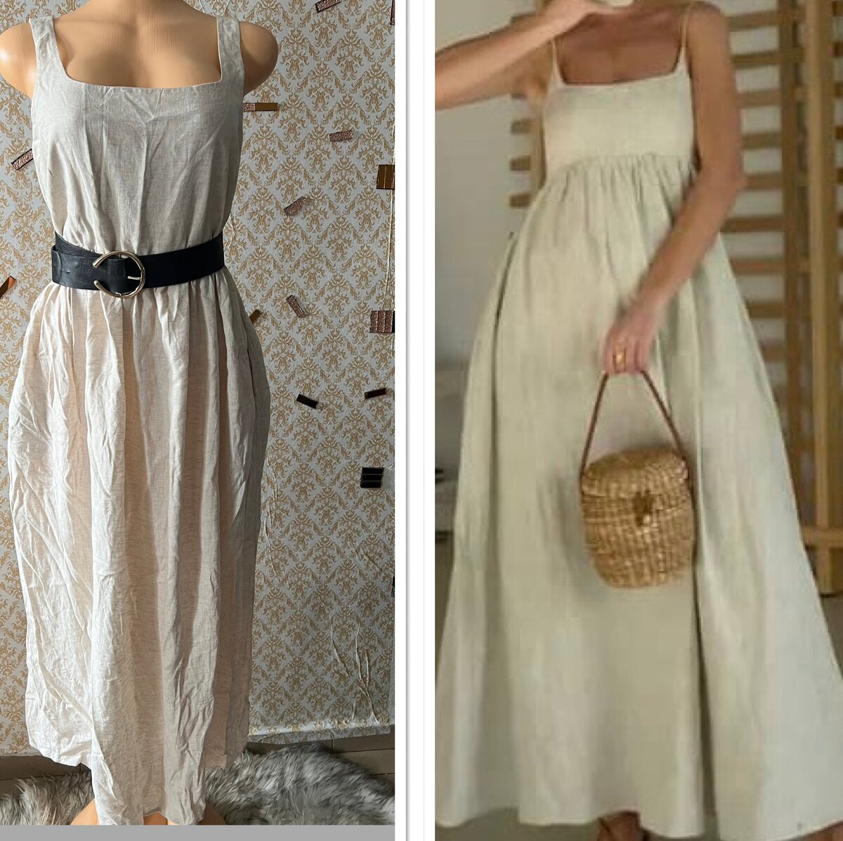 Robe longue été femme chic