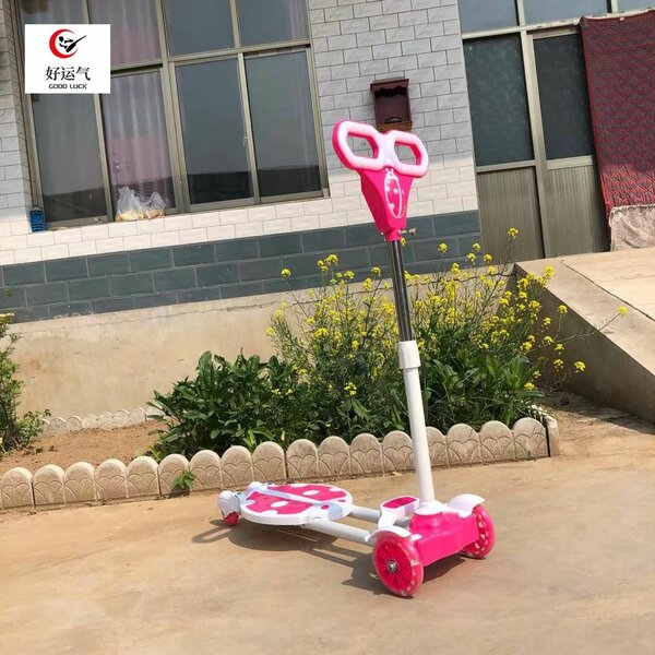 Trottinette Enfant Rose Pliante