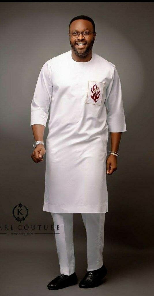 Boubou Africain pour Hommes Élégant