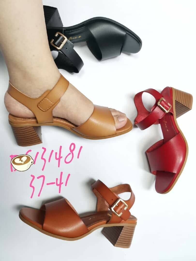 Sandales à talons colorées