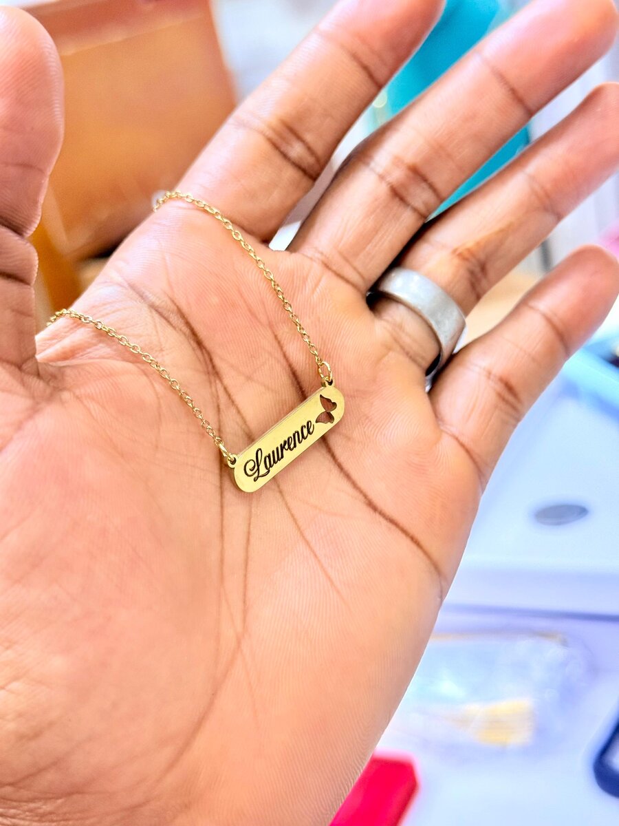 Collier Pendentif Coeur Personnalisé