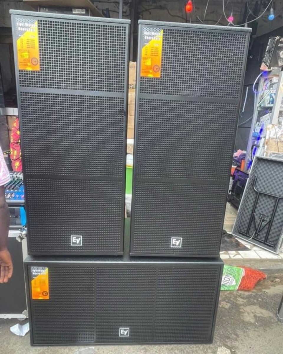 Enceinte professionnelle EV