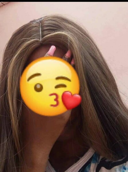 Perruque synthétique longue élégante