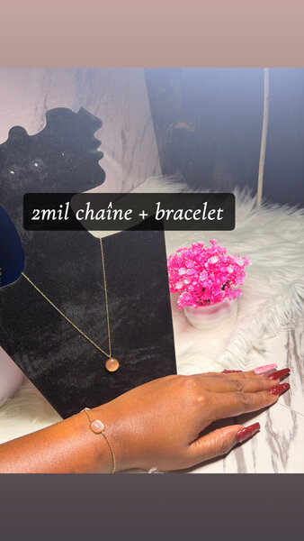 Set bijou Yin Yang élégant