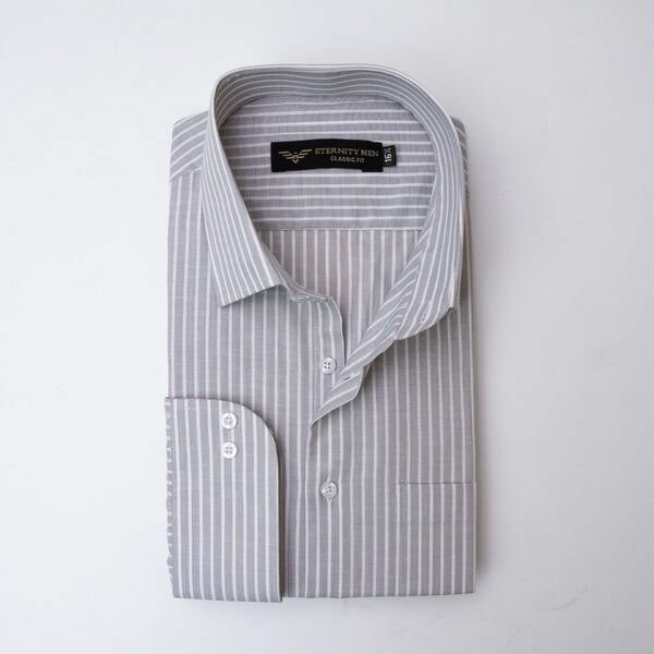 Eternity Men's Classic Fit Premium Formal Shirt
