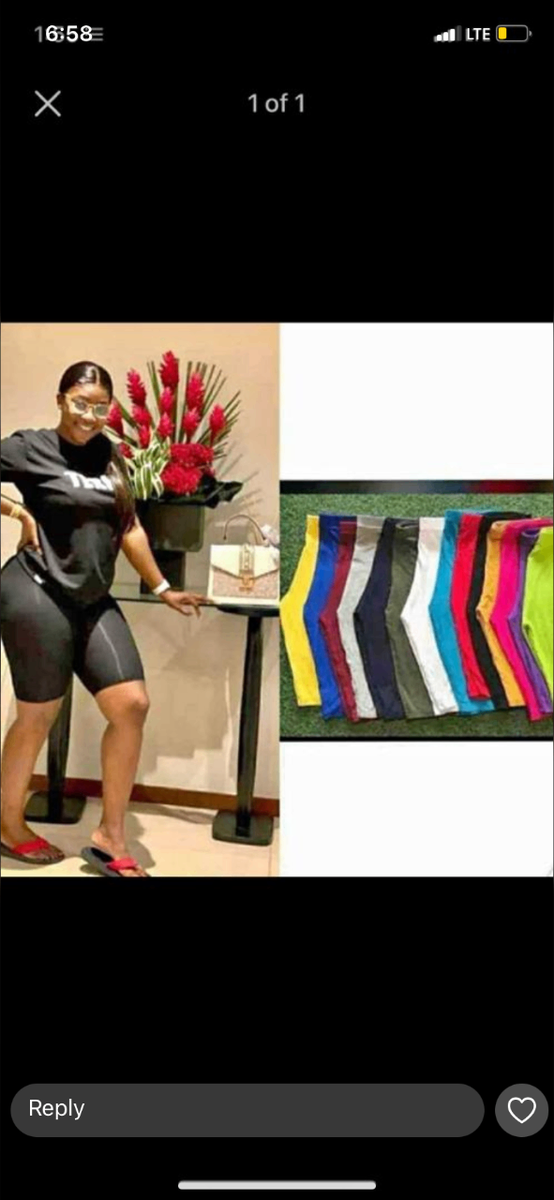 Comfortable slippers and shorts