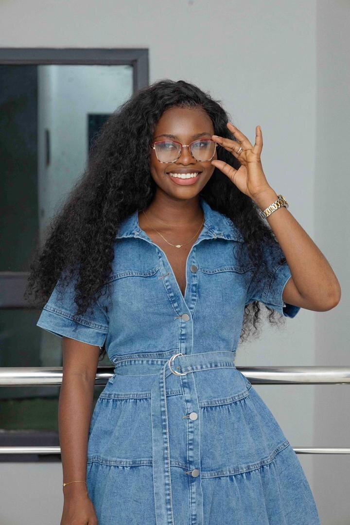 Robe longue en jean élégante