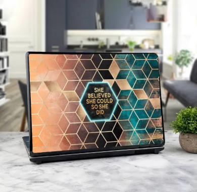 Quotes Laptop Skin Vinyl-Sticker Decal,12 13 13.3 14 15 15.4 15.6 inch Laptop Skin Sticker Cover Art Decal Protector Fits All Laptops