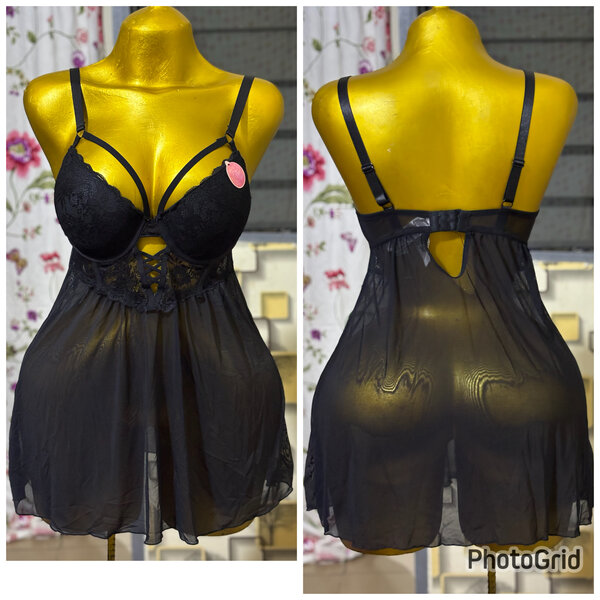 Déshabillé sexy dentelle fine